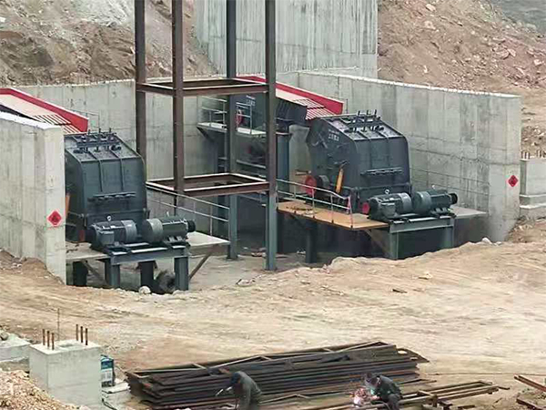山东临沂时产600吨花岗岩制砂生产线机械设备成套项目